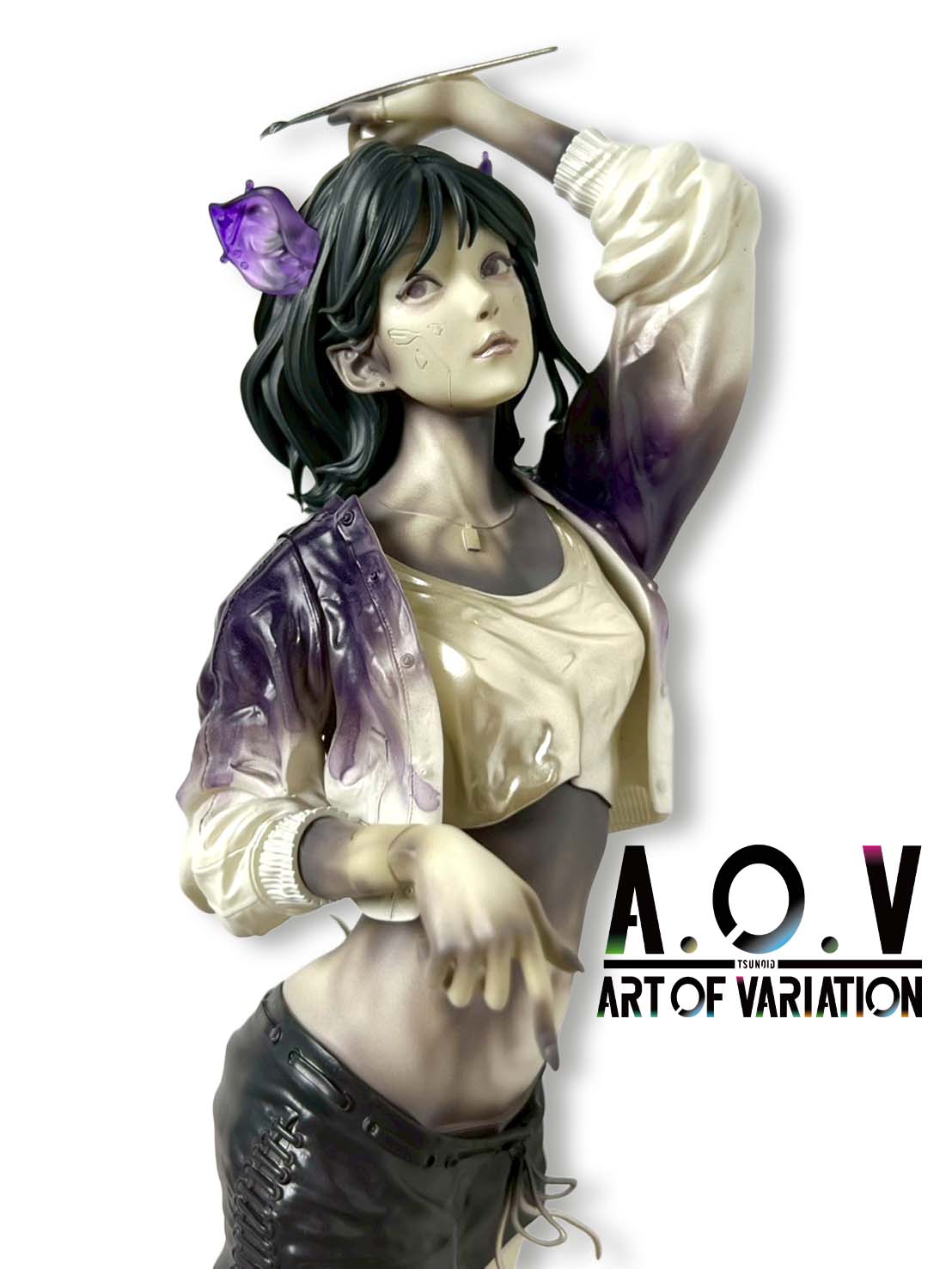 ルシカ、フラワーフラワー / No.12 “ ヴィラン・メロウ・アメジスト(Villain Mellow Amethyst)”