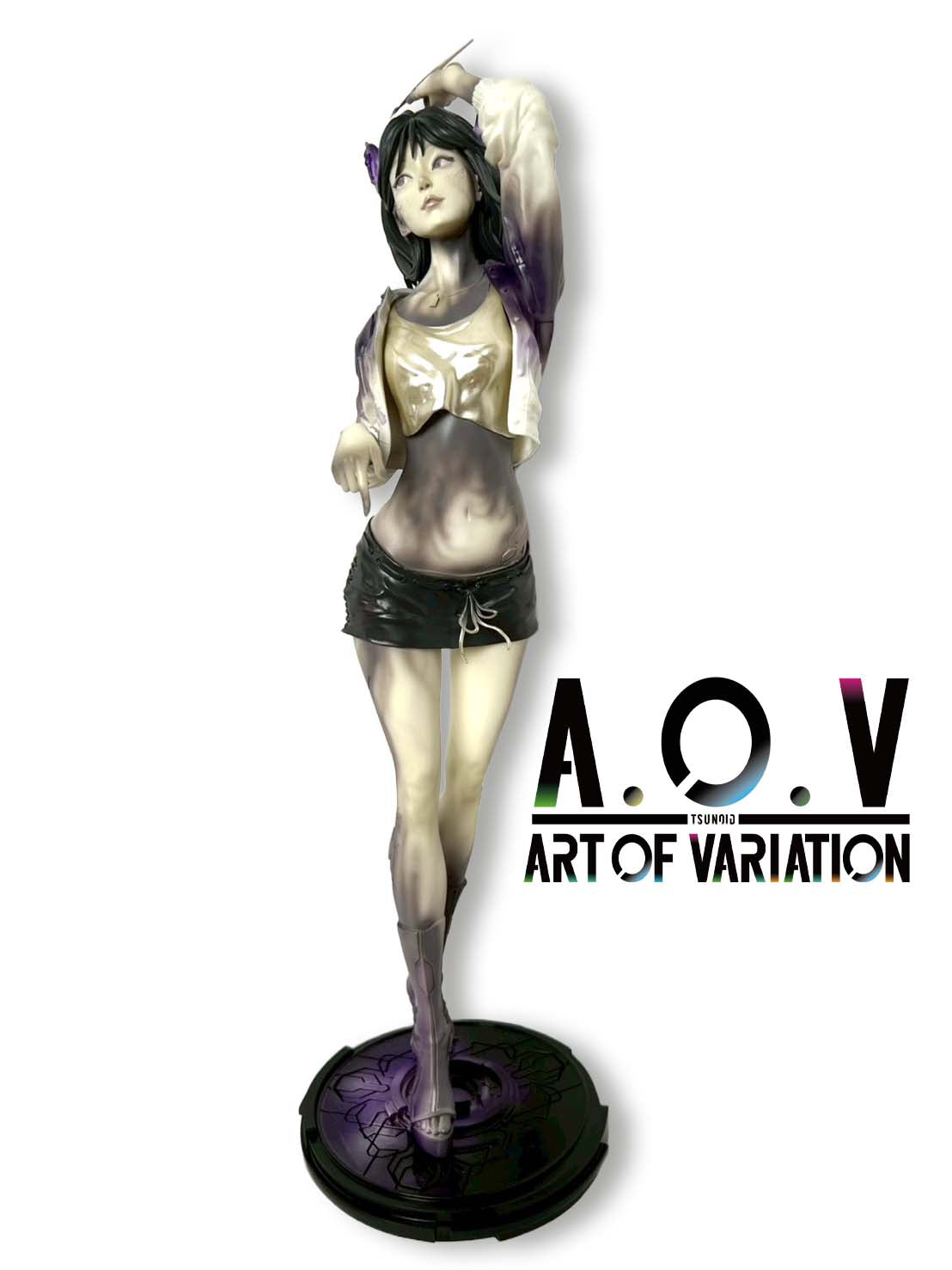 ルシカ、フラワーフラワー / No.12 “ ヴィラン・メロウ・アメジスト(Villain Mellow Amethyst)”