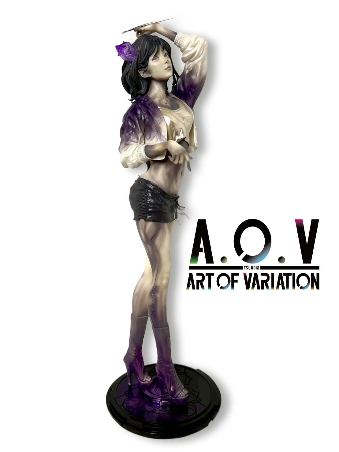 ルシカ、フラワーフラワー / No.12 “ ヴィラン・メロウ・アメジスト(Villain Mellow Amethyst)”