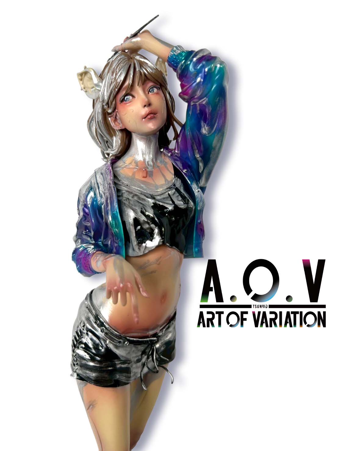 ルシカ、フラワーフラワー / No.22 “純色を羽織る”