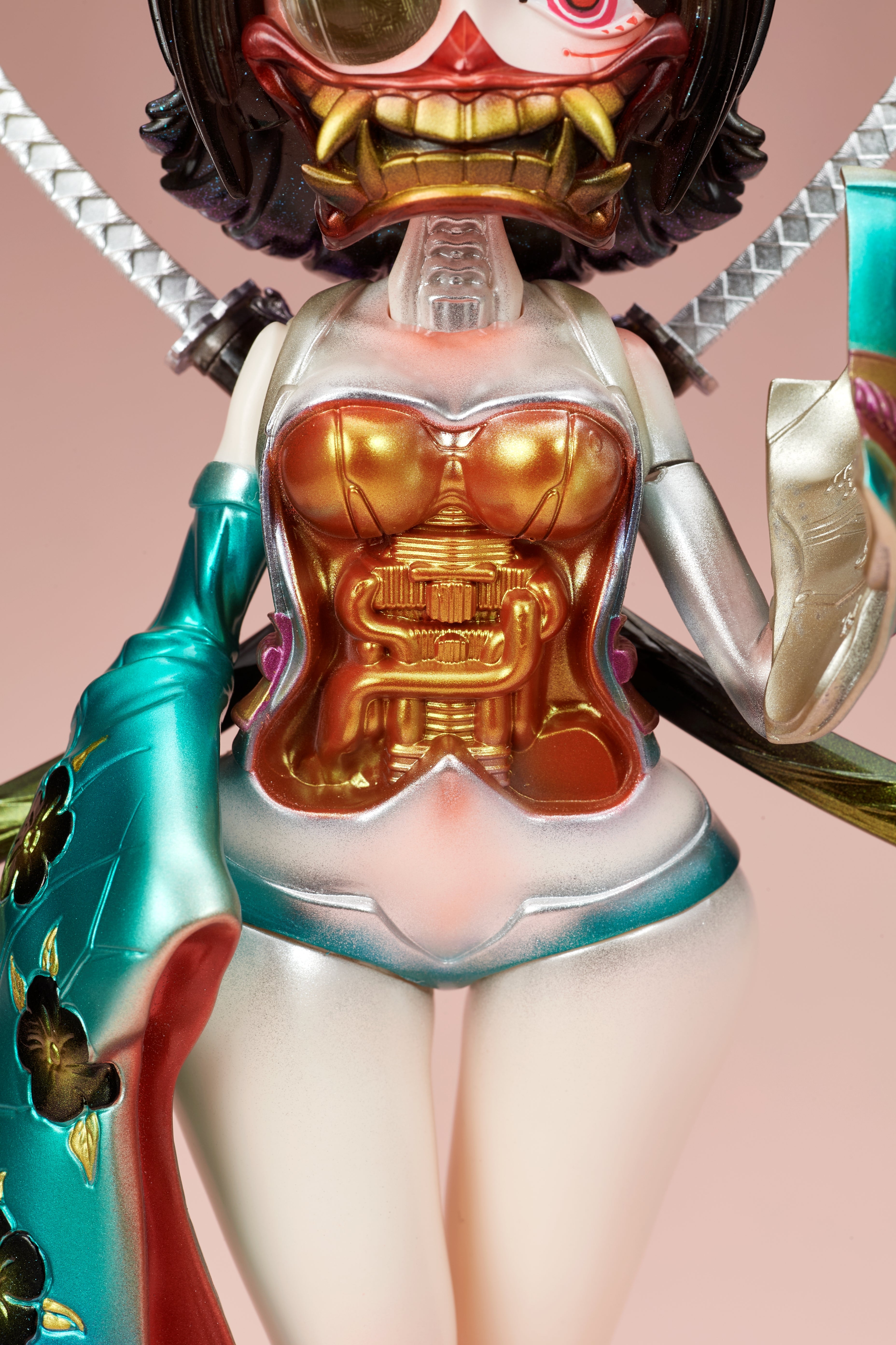 【受注販売】GYOKUROID ギョクロイド 鬼乃 彩色済み完成品ソフビ【12月発送予定】