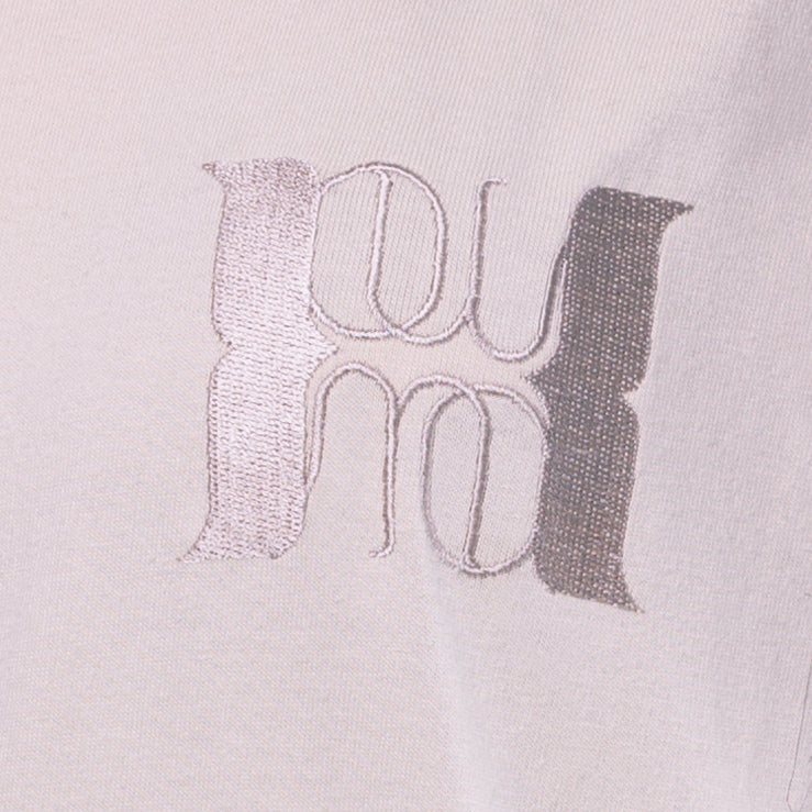 Chest logo embroidery T-shirt