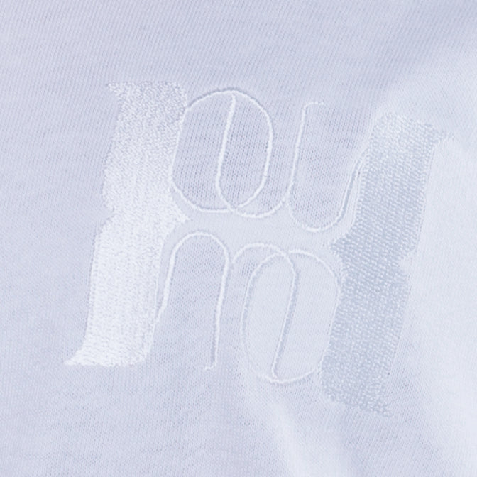 Chest logo embroidery T-shirt
