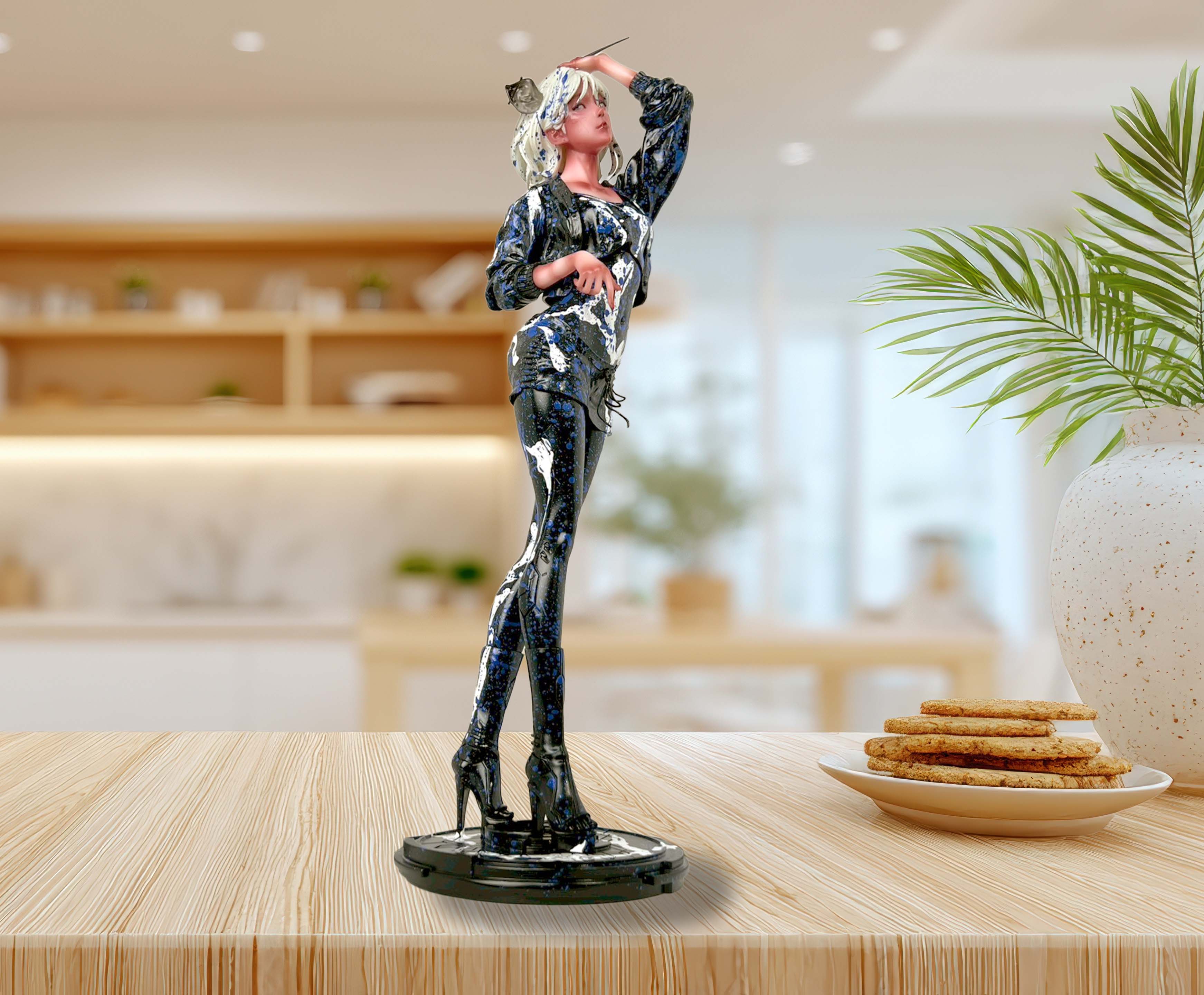 ルシカ、フラワーフラワー / No.15 ”MonoVerse: Blue Noir cream(ブルー・ノワール・クリーム)