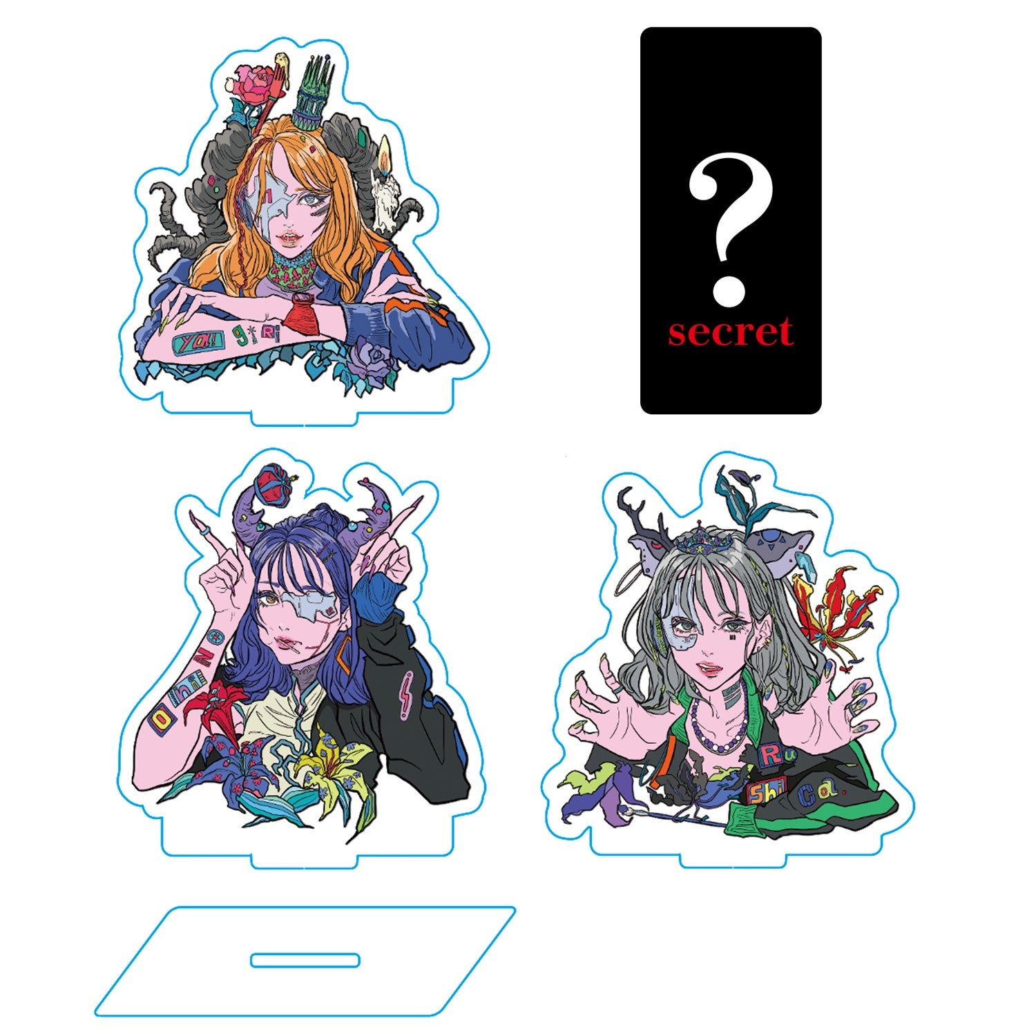 ツノイド ランダムアクリルスタンド(全3種+シークレット)