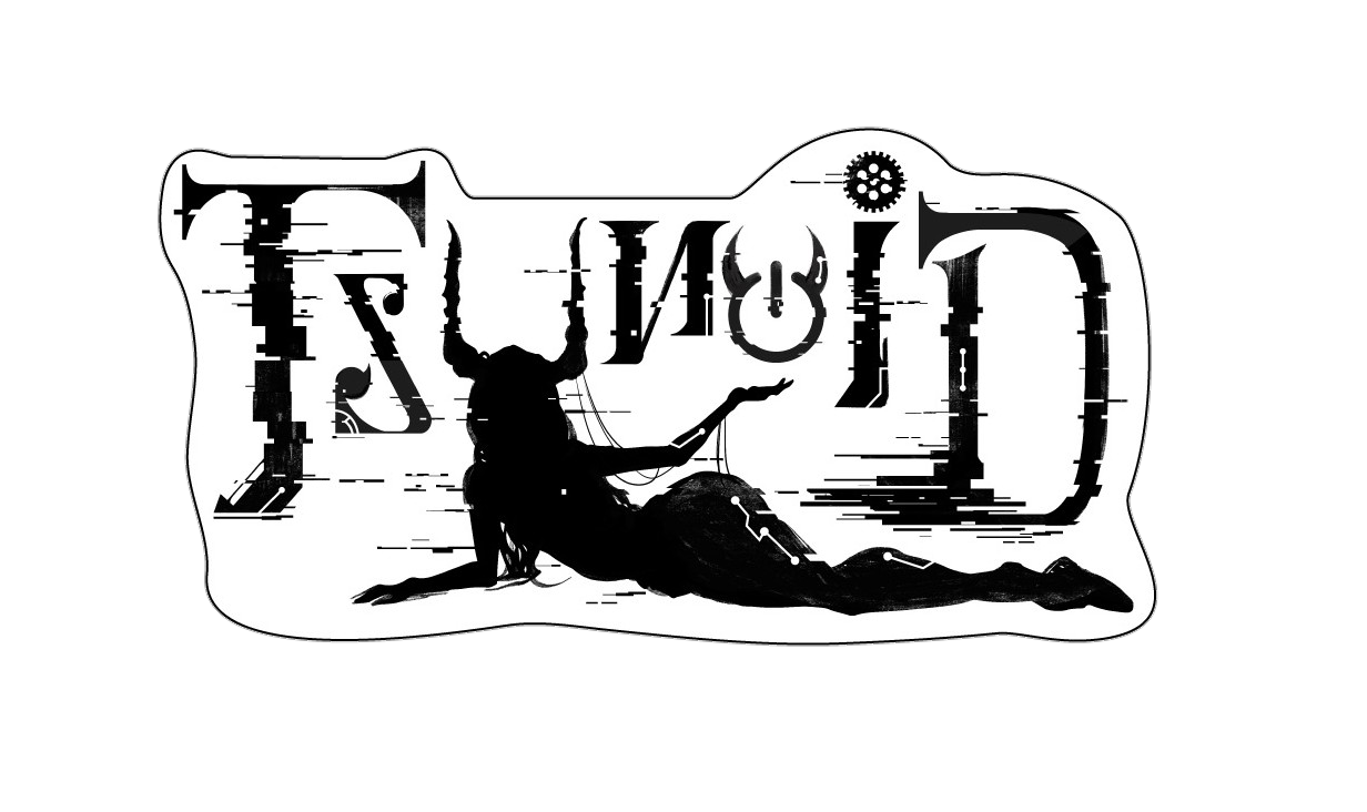 TSUNOID logo sticker