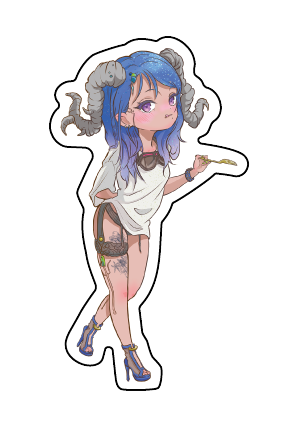 Stickers (8 types in total)