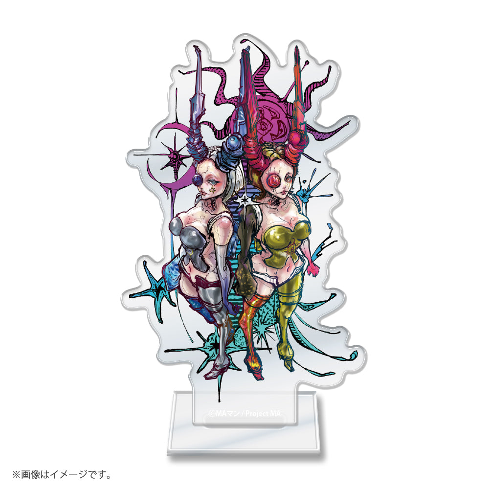 マクロス AVIOT ポストカード ブロマイド、シール AVIOT×マクロスF ステッカー - メルカリ