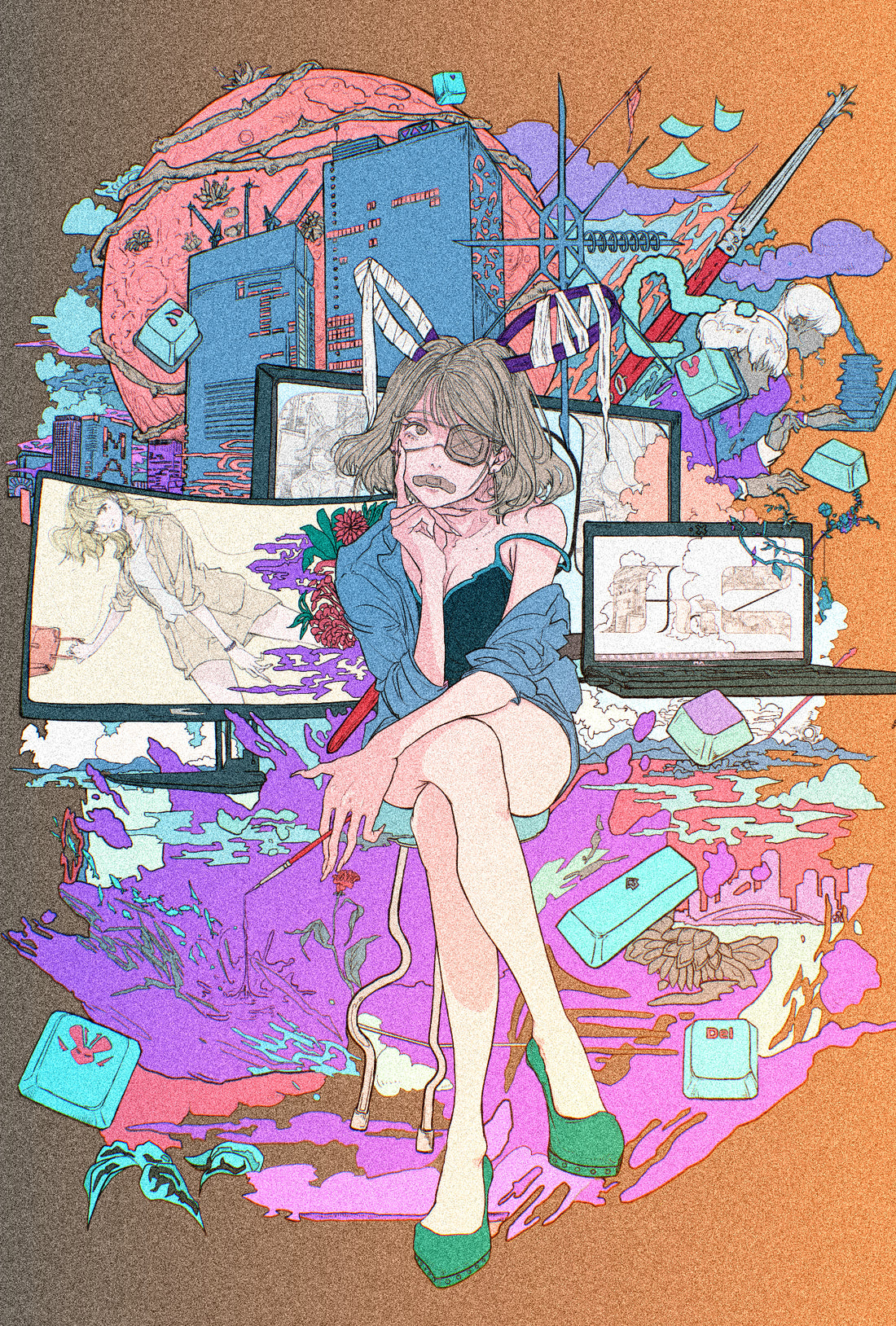 【TSUNOIDポストカード】AriZ