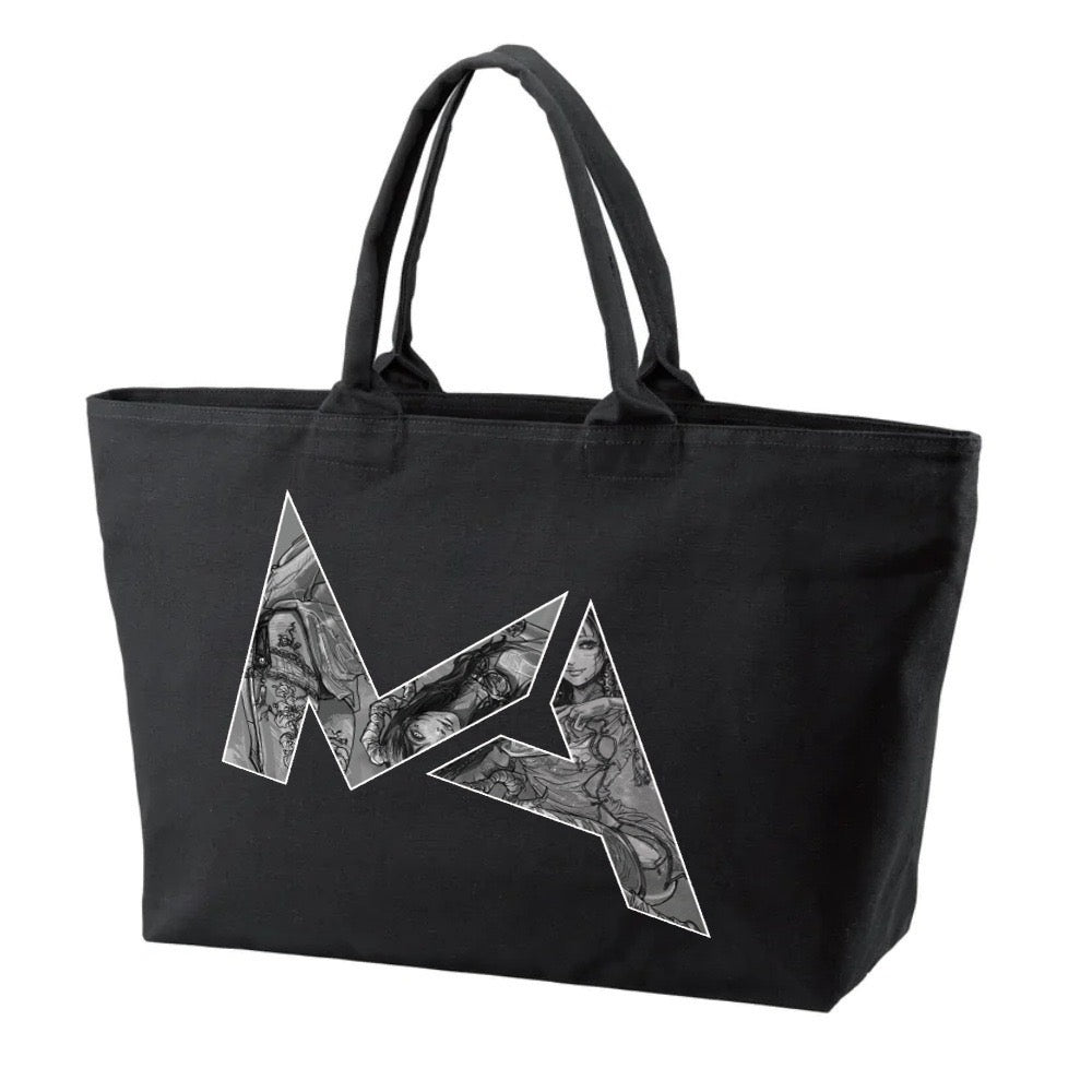 big logo tote