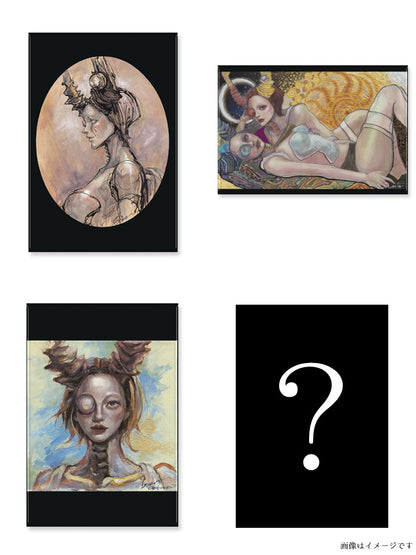 【DepenZion】ランダムアートバッジ（全４種）※ランダム3種+シークレット1種