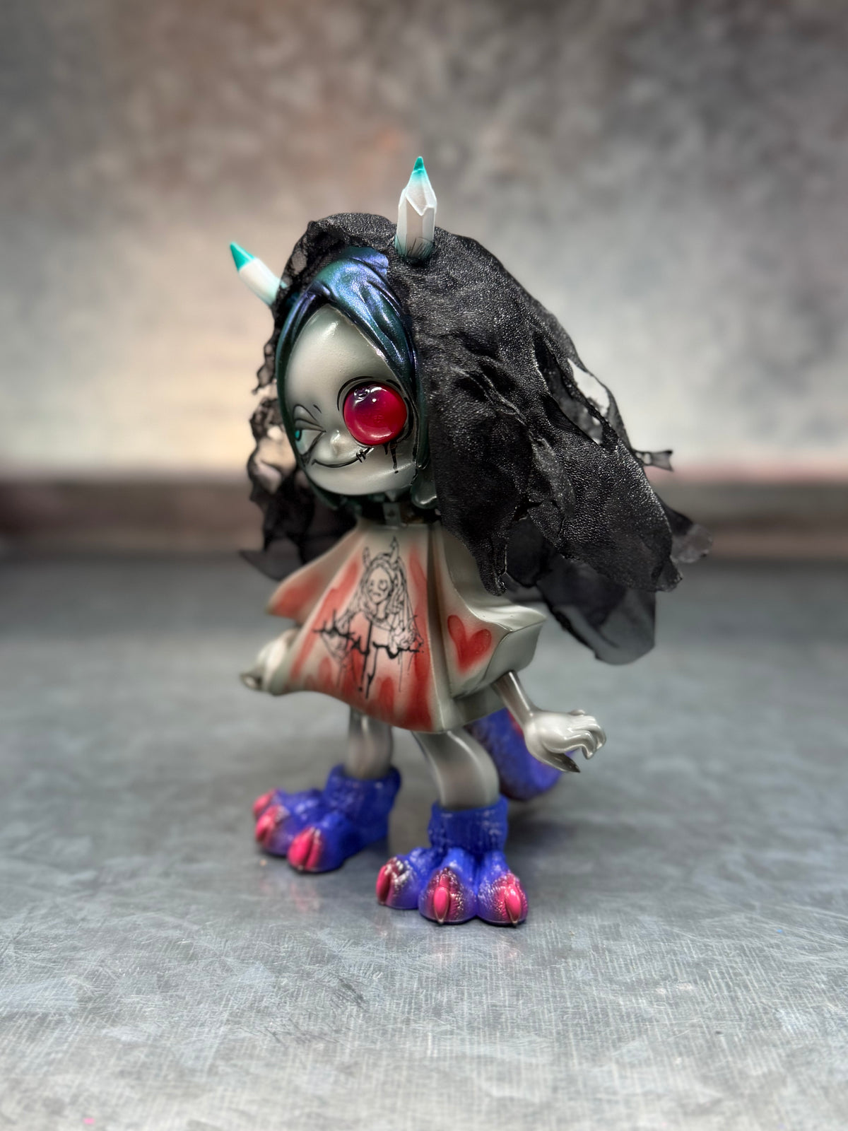 【ハロウィン限定　抽選販売】かいじゅうもんすた～　BLACK BRIDE -ブラックブライド-