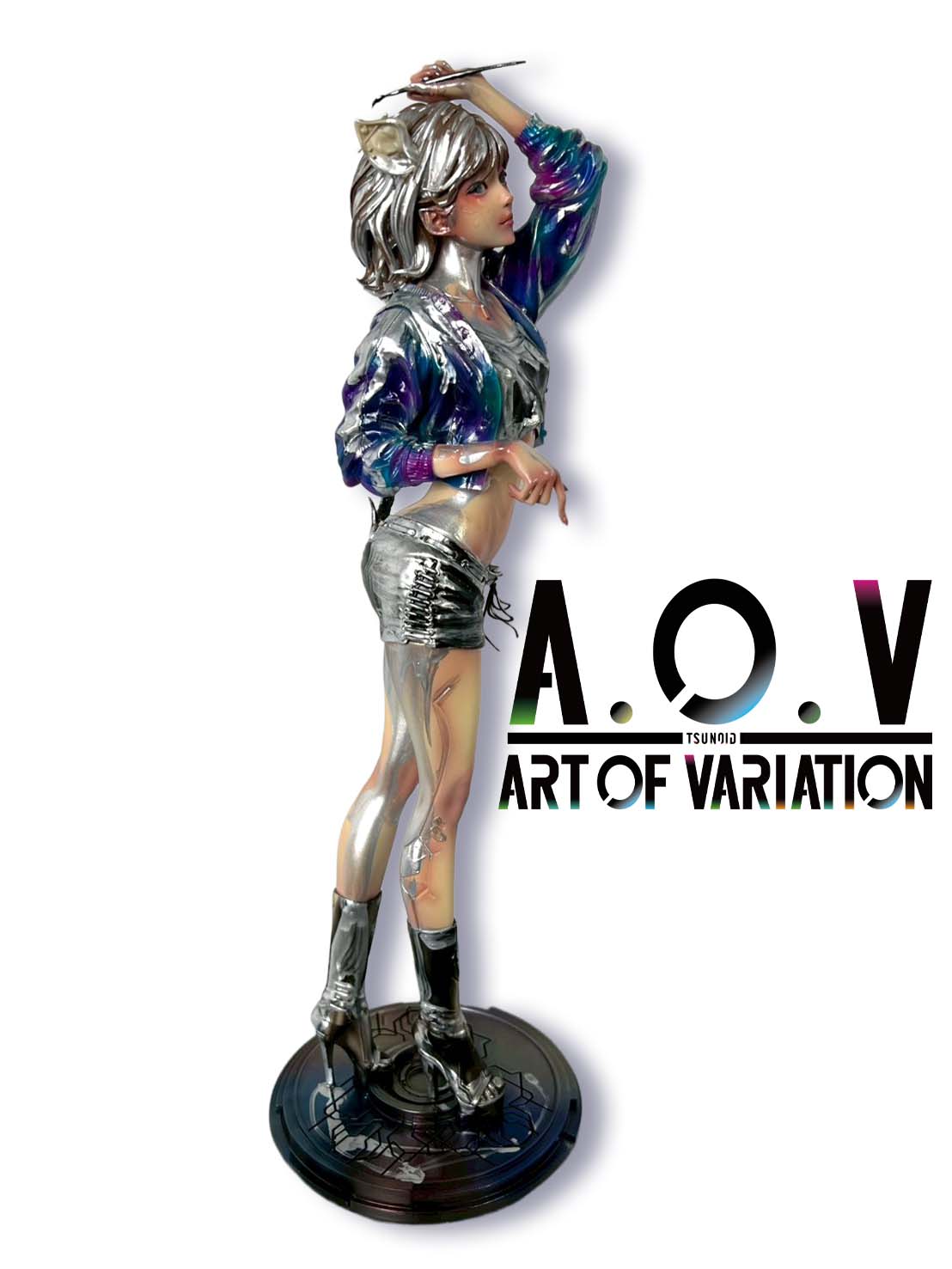 ルシカ、フラワーフラワー /  No.22 “純色を羽織る”