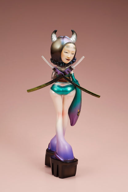 【受注販売】GYOKUROID ギョクロイド　鬼乃　彩色済み完成品ソフビ【12月発送予定】