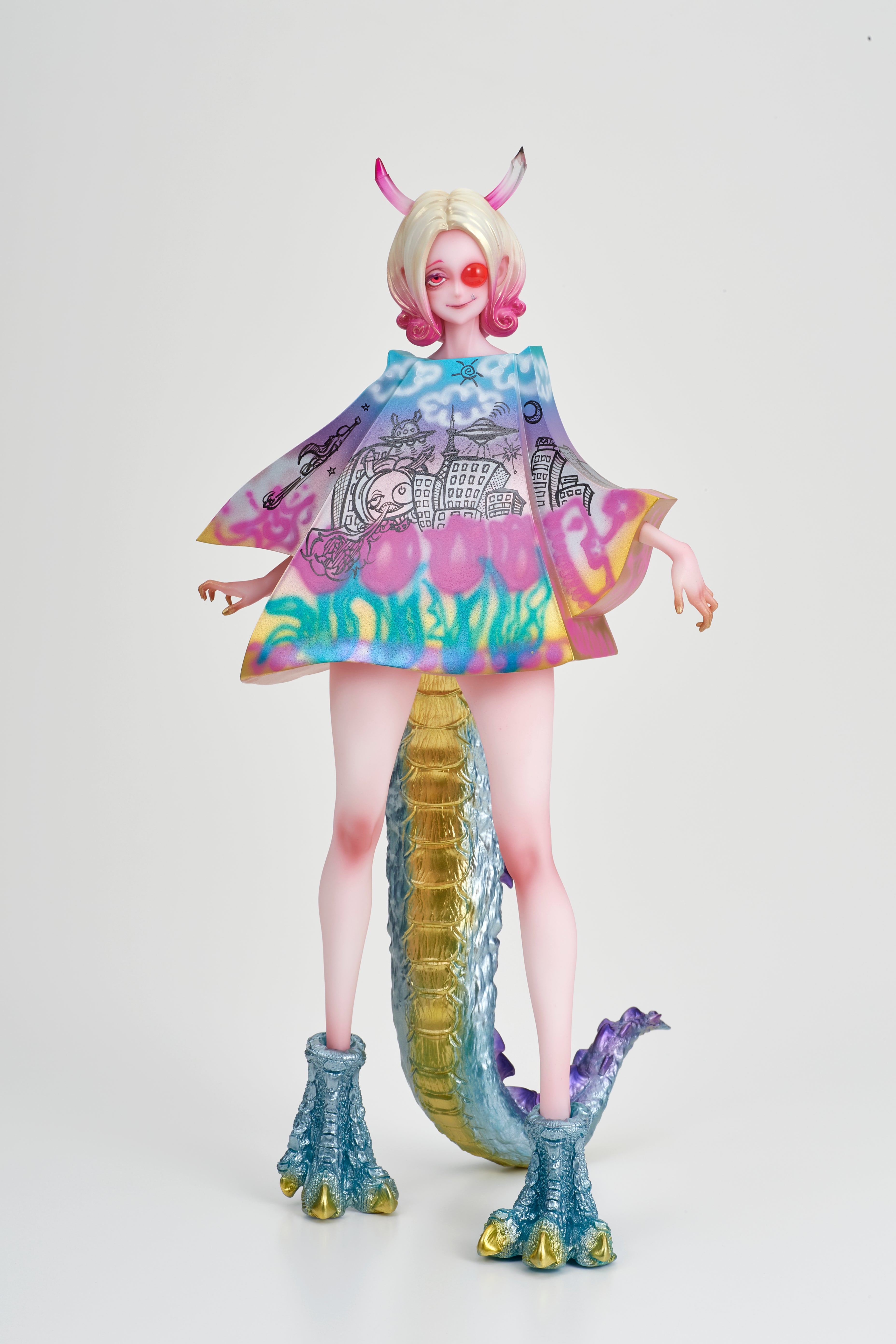 【受注販売】怪獣モンスター　2Dver.　ガレージキット　GYOKUROID ギョクロイド　未塗装・未組立　【9月発送予定】
