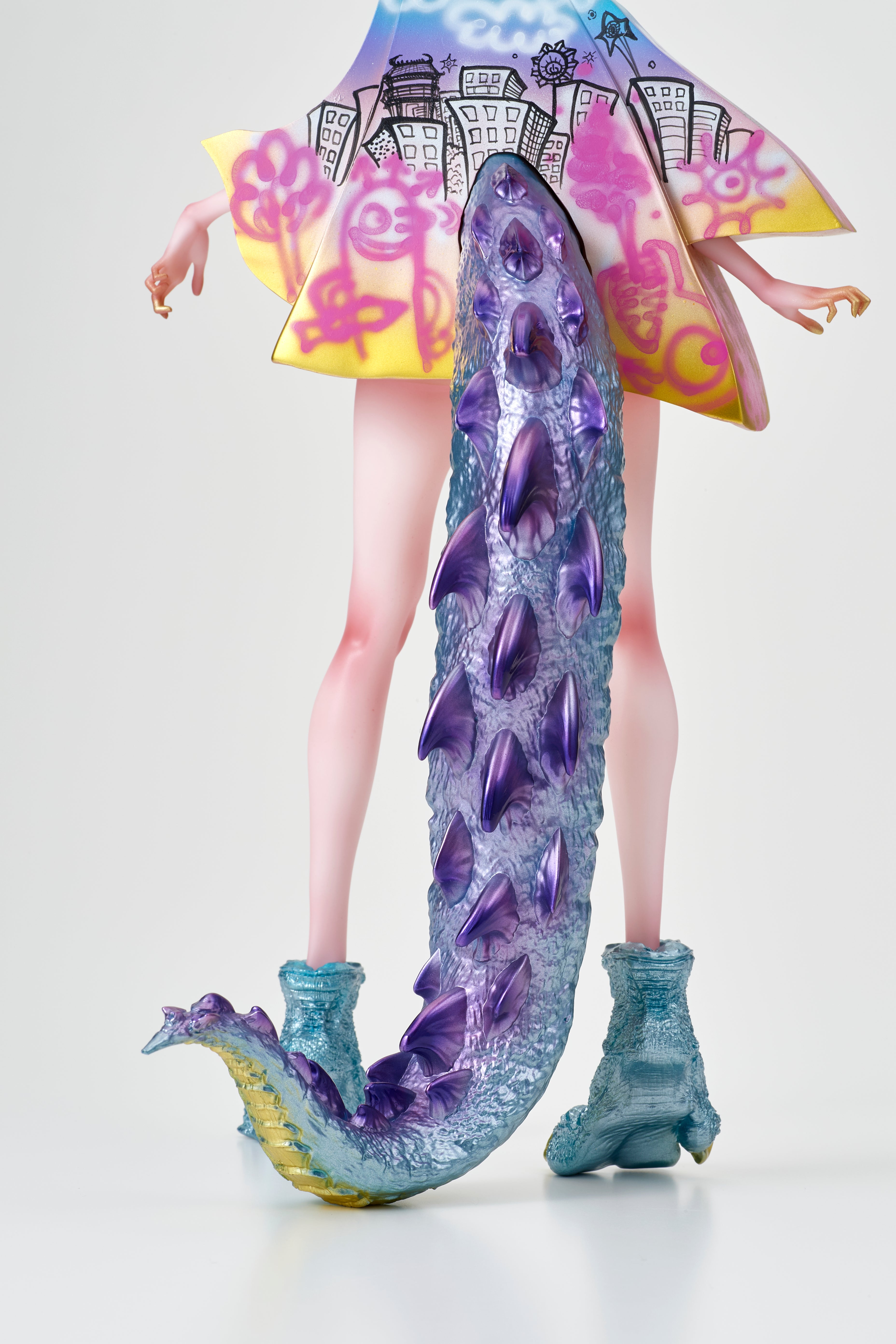 【受注販売】怪獣モンスター　2Dver.　ガレージキット　GYOKUROID ギョクロイド　未塗装・未組立　【9月発送予定】