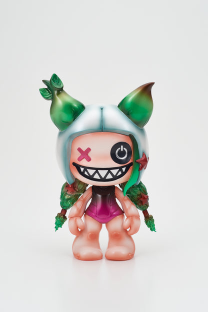 【※受注販売】花成 - HANANARI -「ミツハ」スタンダードver.　彩色済み完成品ソフビ【1月発送予定】
