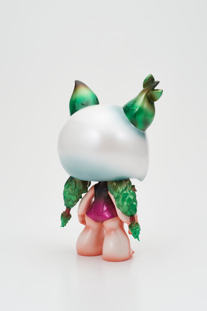 【※受注販売】花成 - HANANARI -「ミツハ」スタンダードver.　彩色済み完成品ソフビ【1月発送予定】