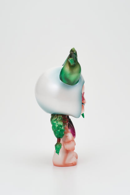 【※受注販売】花成 - HANANARI -「ミツハ」スタンダードver.　彩色済み完成品ソフビ【1月発送予定】
