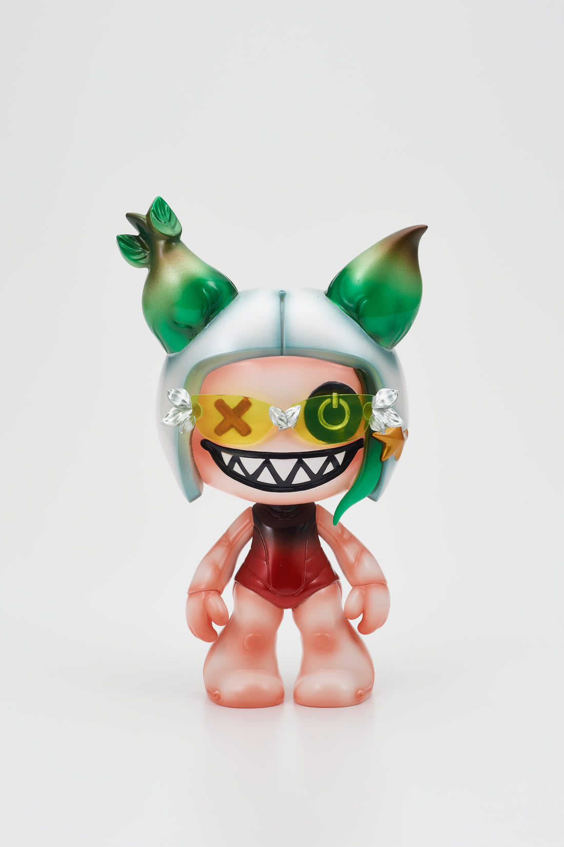 【※受注販売】花成 - HANANARI -「イロメガネ」スタンダードver.　彩色済み完成品ソフビ【1月発送予定】