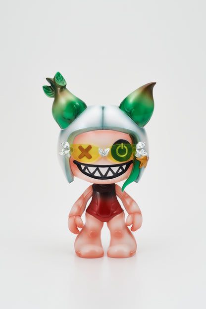 【※受注販売】花成 - HANANARI -「イロメガネ」スタンダードver.　彩色済み完成品ソフビ【1月発送予定】