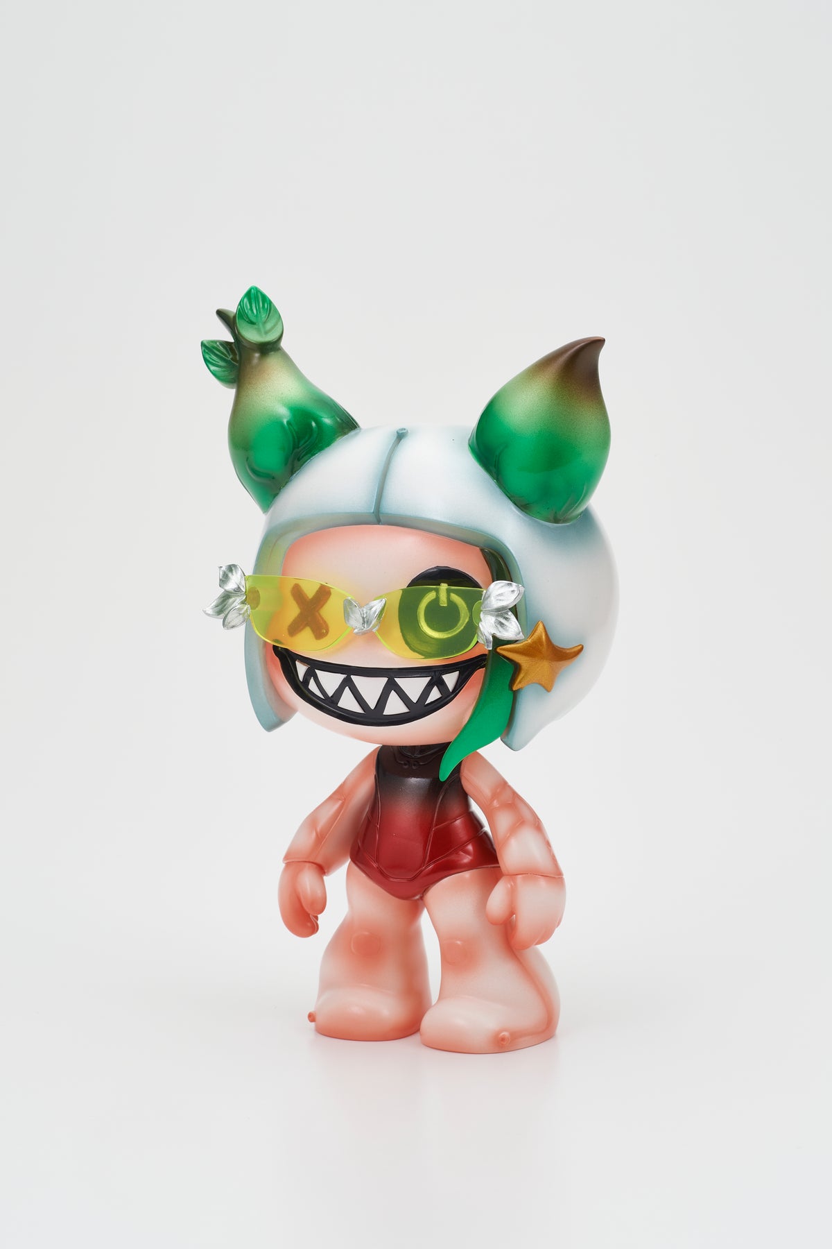 【※受注販売】花成 - HANANARI -「イロメガネ」スタンダードver.　彩色済み完成品ソフビ【1月発送予定】