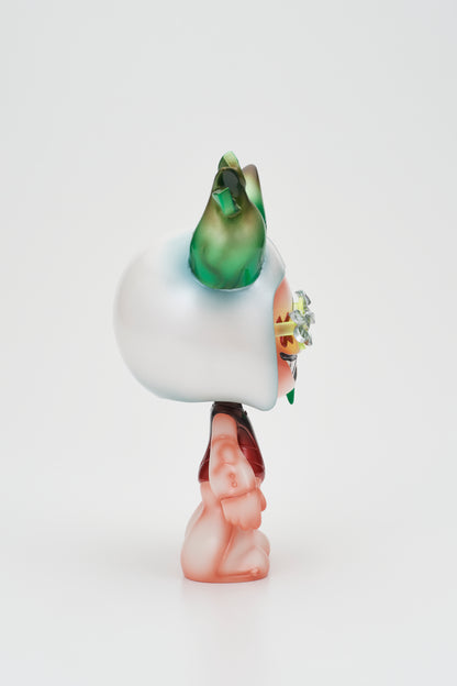 【※受注販売】花成 - HANANARI -「イロメガネ」スタンダードver.　彩色済み完成品ソフビ【1月発送予定】
