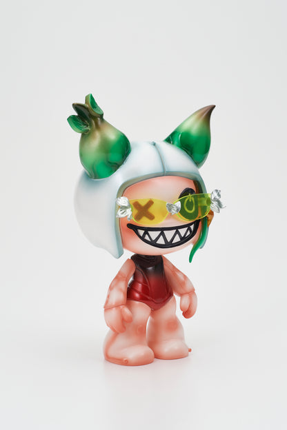 【※受注販売】花成 - HANANARI -「イロメガネ」スタンダードver.　彩色済み完成品ソフビ【1月発送予定】