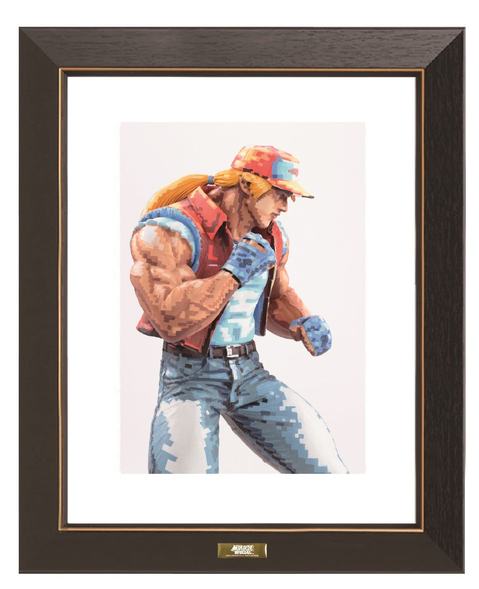 A3 character fine art framed