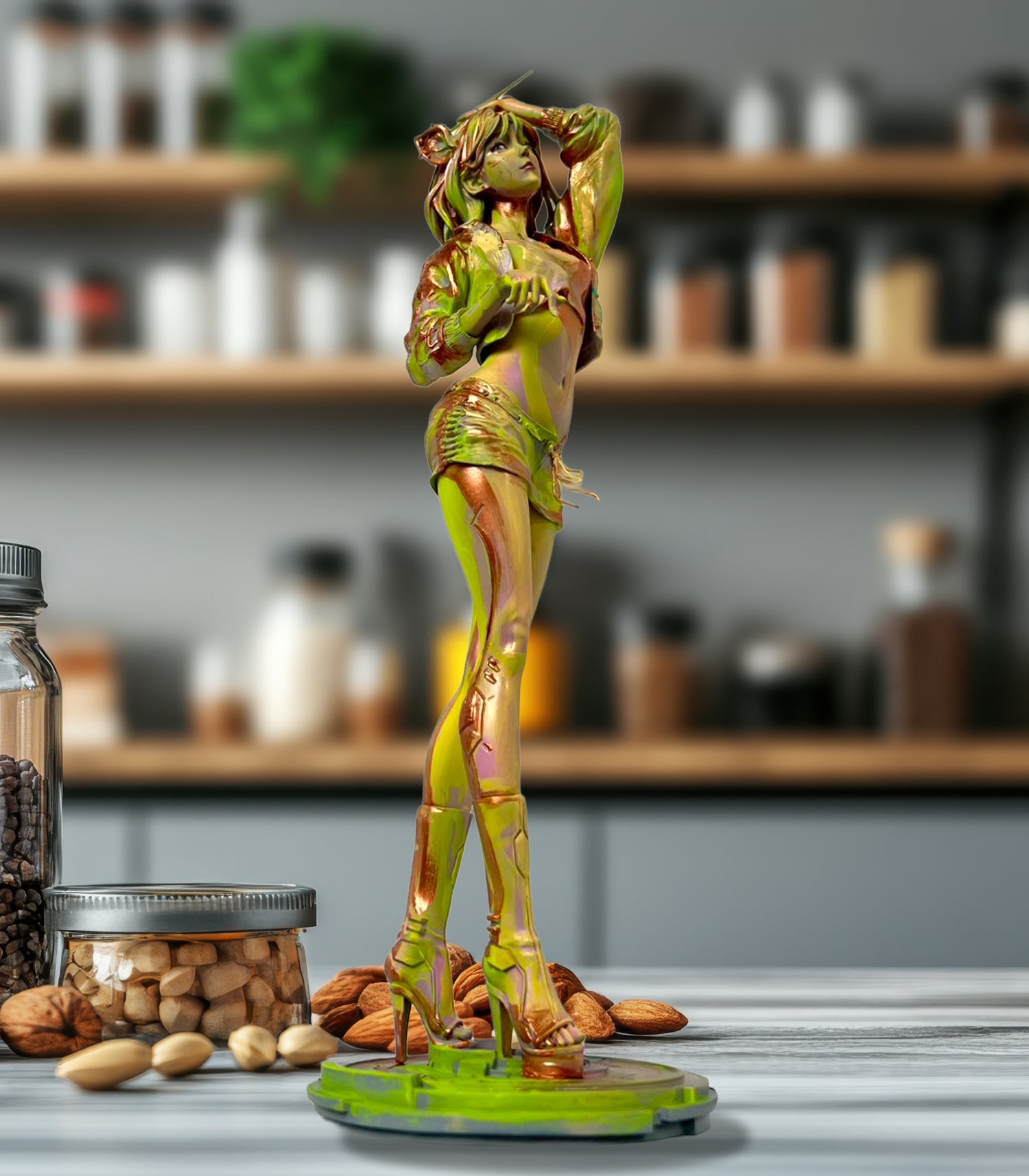 ルシカ、フラワーフラワー /  No.11 “ Brush Impact・ピスタチオの気持ち”