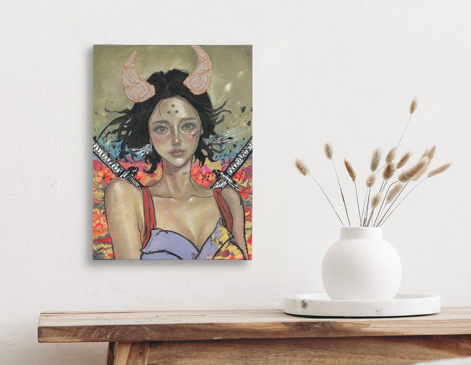 【原画】緑霞桜