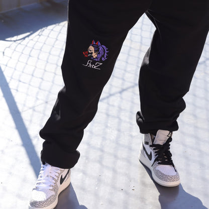 ART embroidery sweatpants 1W Edition