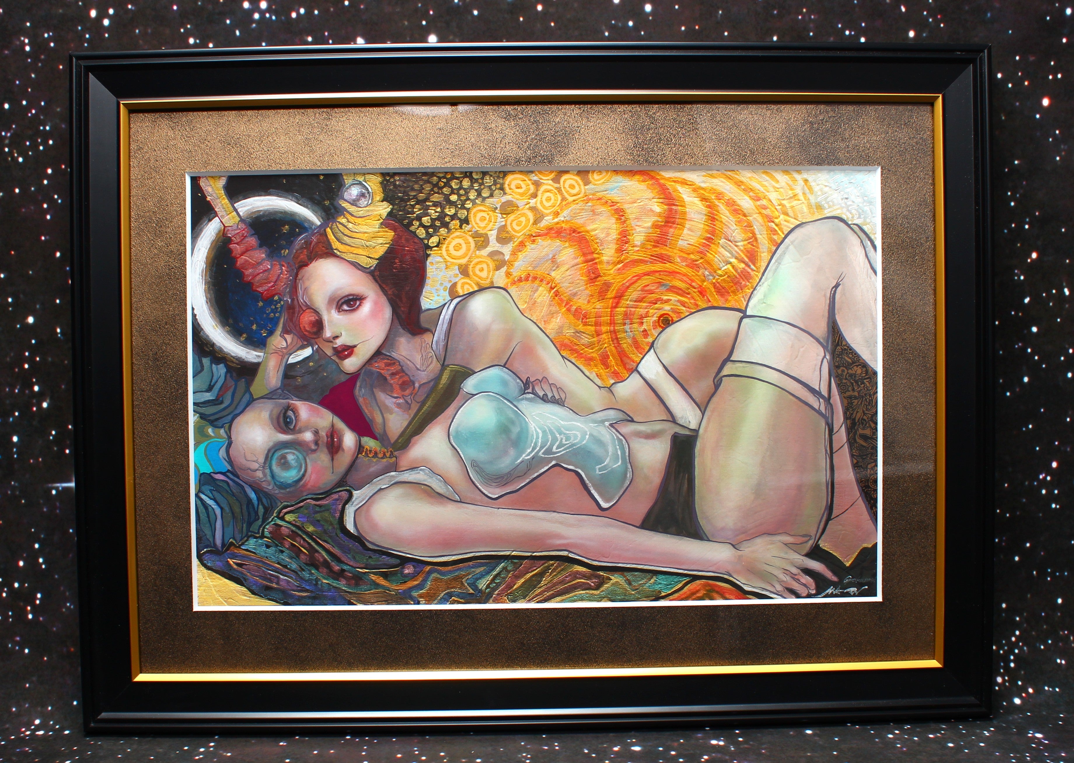 【複製原画】歪躰-ルナ・リーとソル・ル ｜ Waitai-Lunary＆Solru【DepaenZion】