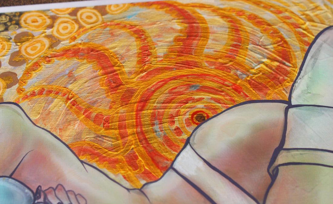 【複製原画】歪躰-ルナ・リーとソル・ル ｜ Waitai-Lunary＆Solru【DepaenZion】