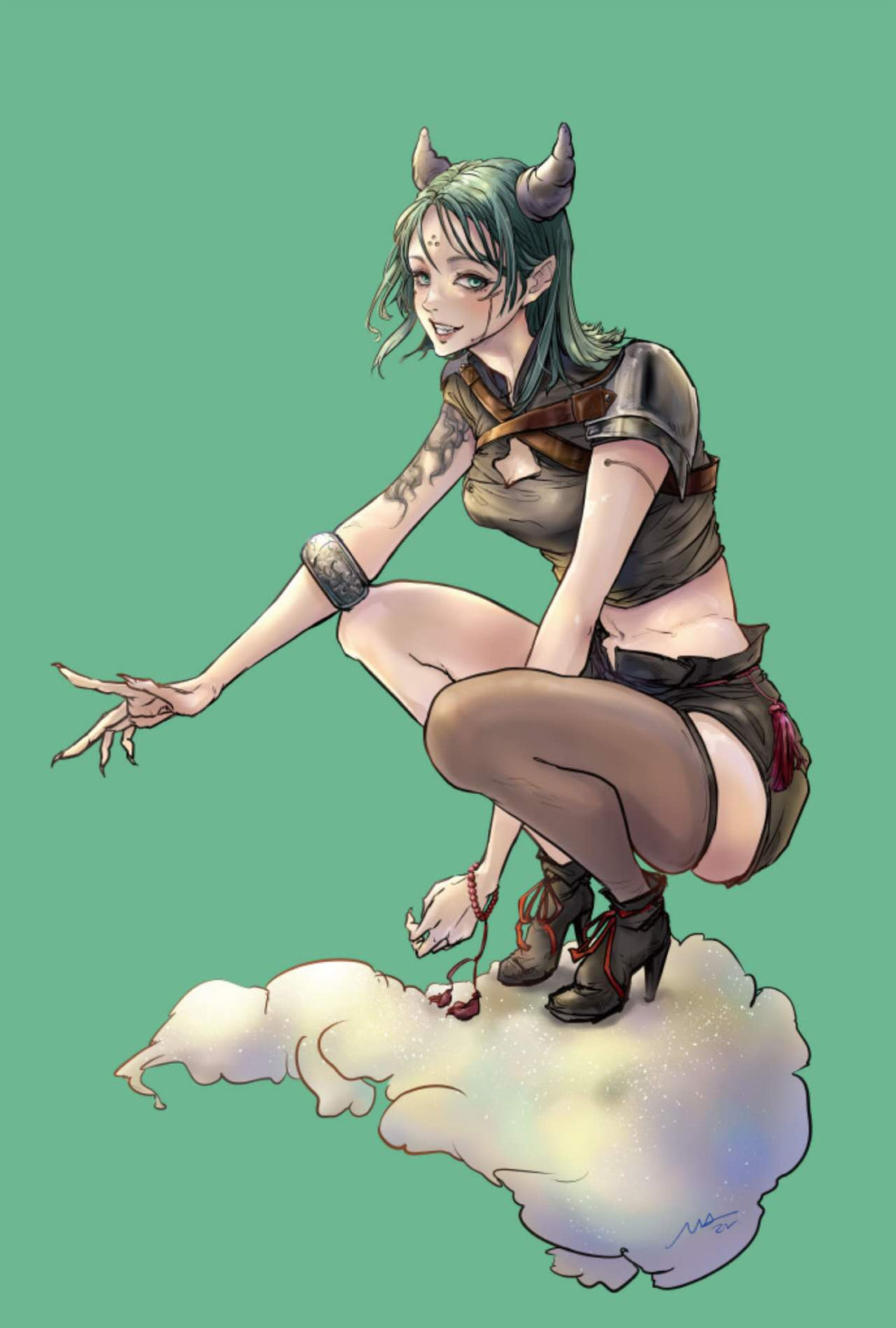 【TSUNOIDポストカード】鬼乃 ー Ludraお披露目イベントver