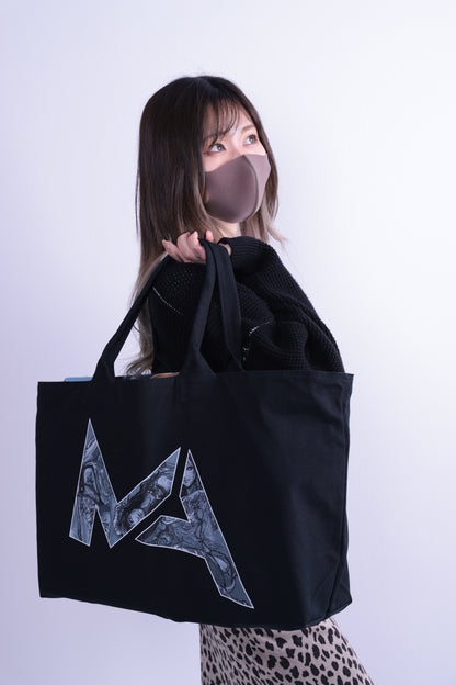 big logo tote